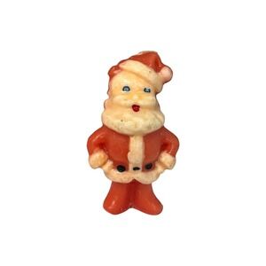 Vintage Gurley Santa Candle – Mid-Century Christmas Figurine – Unused Decorative
